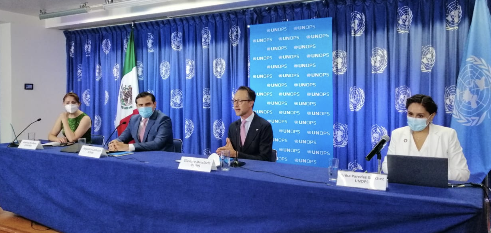 INSABI y UNOPS presentan avances sobre la compra de medicamentos y material de curación en México