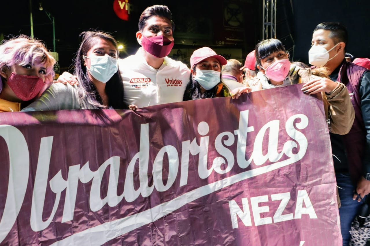 Adolfo Cerqueda inicia campaña por Morena, PT y Nueva Alianza en Nezahualcóyotl