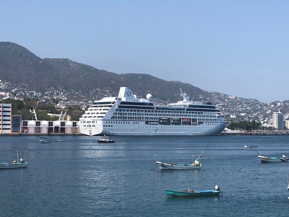 Prepara industria de cruceros su reactivación en Acapulco