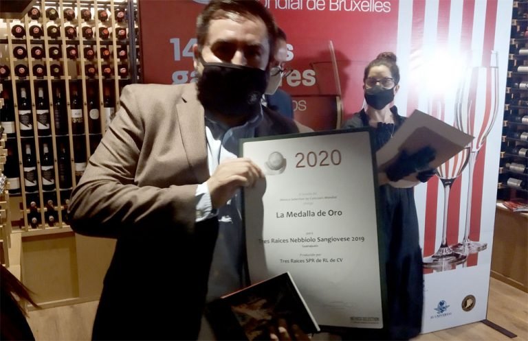 En el México Selection by Concours Mondial de Bruxelles 2020, un oro y dos platas para Tres Raíces