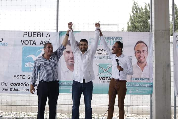 Ganaremos la elección, legislaremos desde el Congreso para una mejor Puebla: Genaro Piñeiro