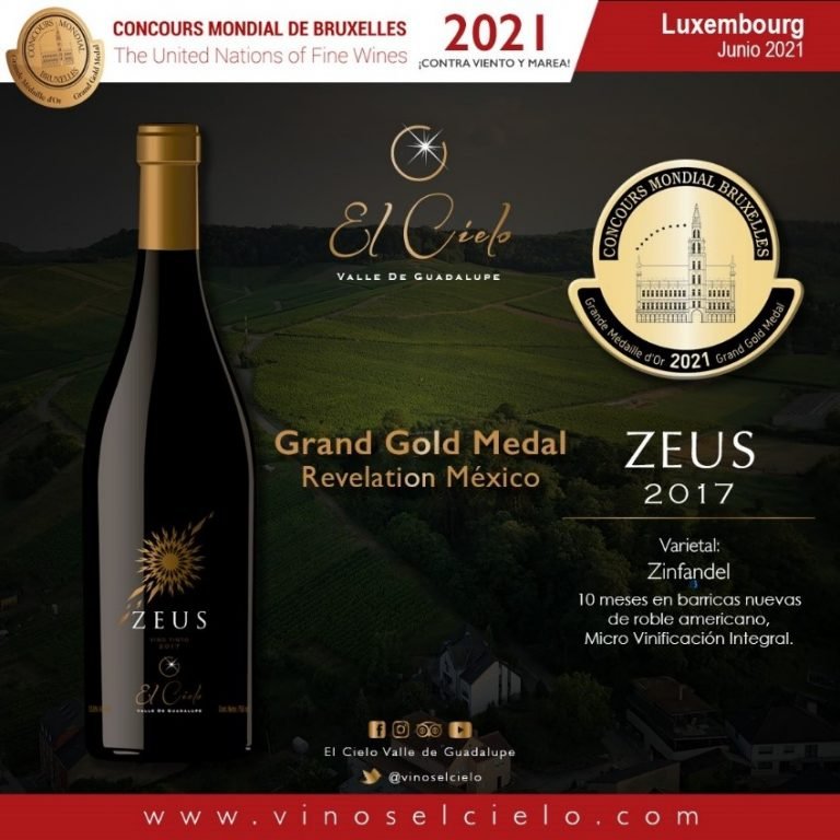 Concurso Mundial de Bruselas 2021 premia a vinícola El Cielo