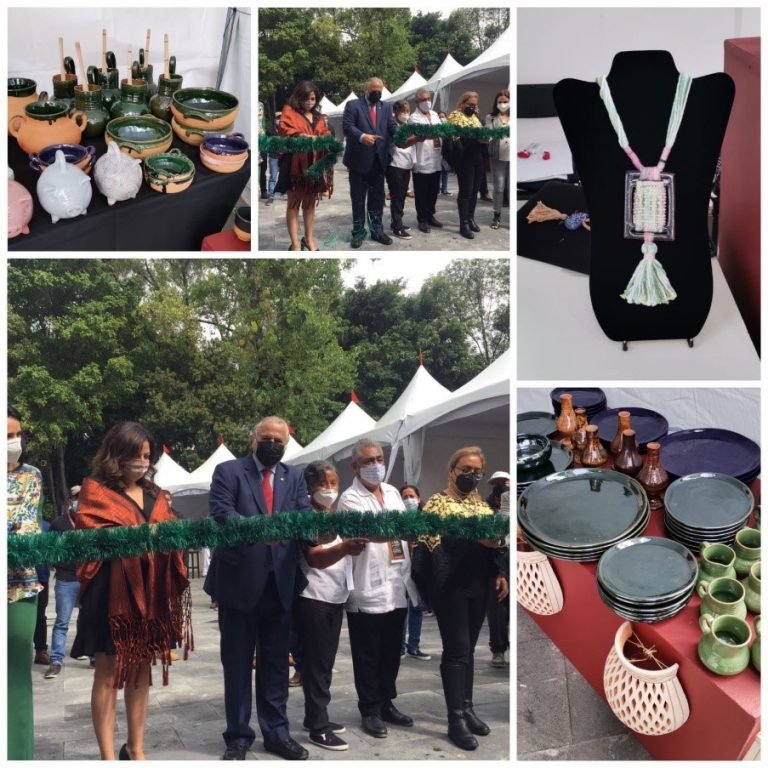 Inició la feria artesanal y expo venta “Barro vidriado libre de plomo”