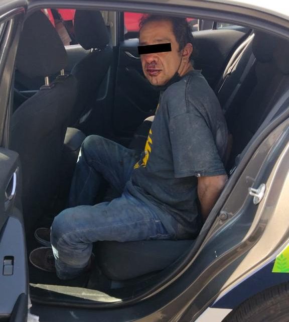 Detienen a presunto asaltante que robaba en el trasporte público de Tlalnepantla