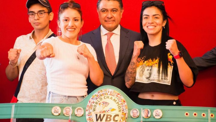 Disputan titulo Mundial Plata de Mujeres en mega función de Box en Tlalnepantla