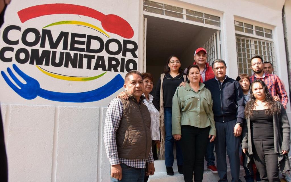 Inauguran 40 comedores comunitarios en Tlalnepantla