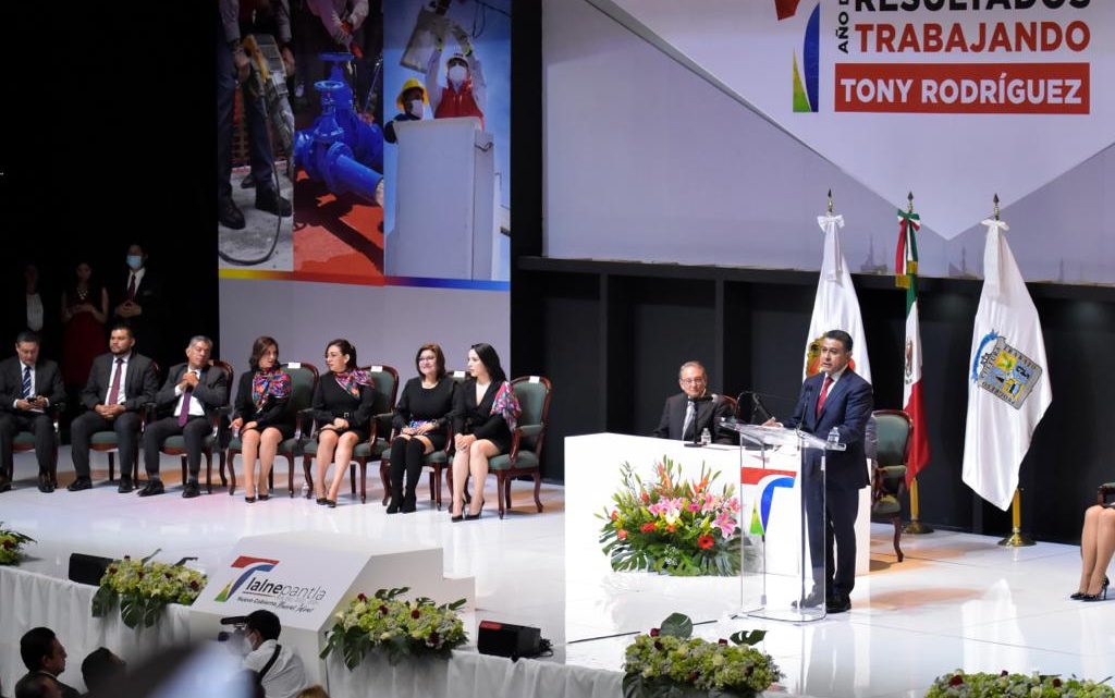 Presenta Tony Rodríguez su Primer Informe de Gobierno de Tlalnepantla
