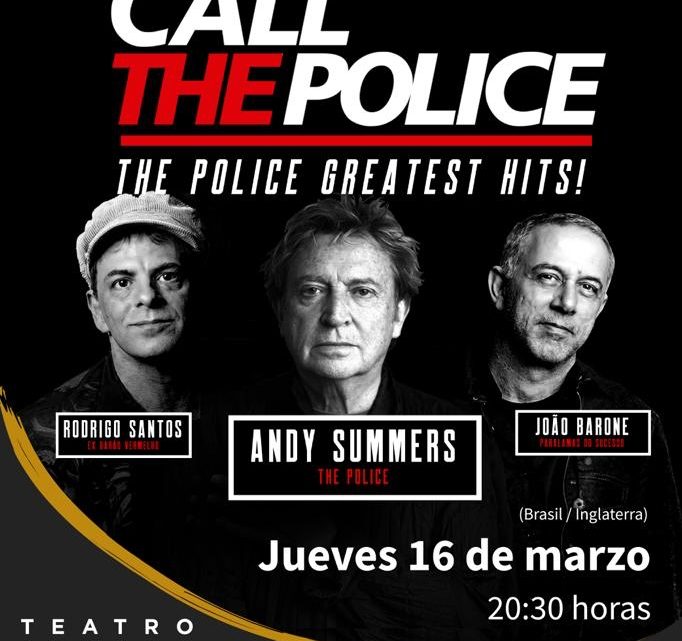 Llega a México el tributo a la banda «The Police» con el espectáculo «Call the Police»