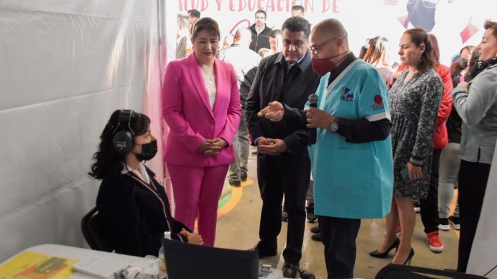 Destaca alcalde de Tlalnepantla programa “Salud y Educación de 10”; busca llegar a más de 300 alumnos