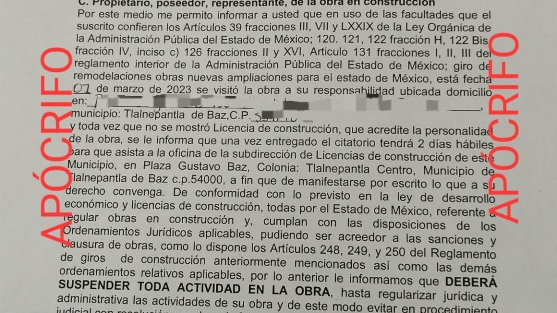 Llama alcalde de Tlalnepantla a no caer en extorsiones o fraudes por parte de supuestos funcionarios del municipio