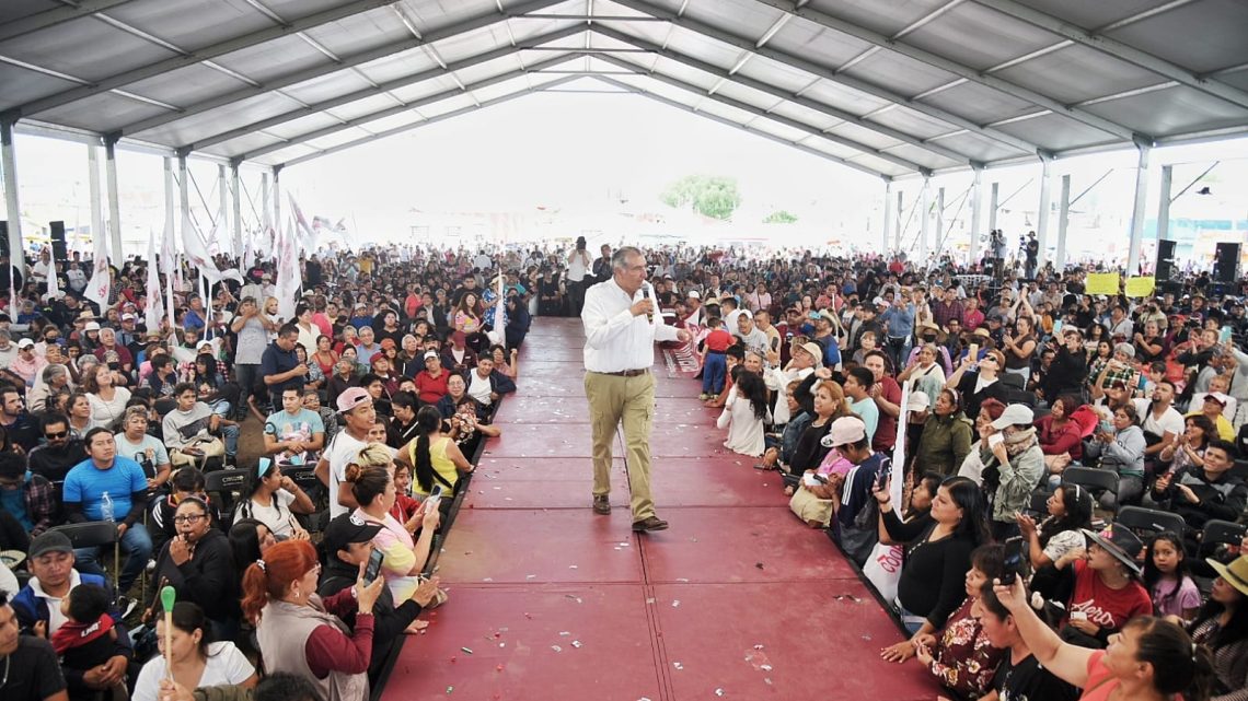 Continuidad en programas sociales, ofrece Adán Augusto López al Estado de México