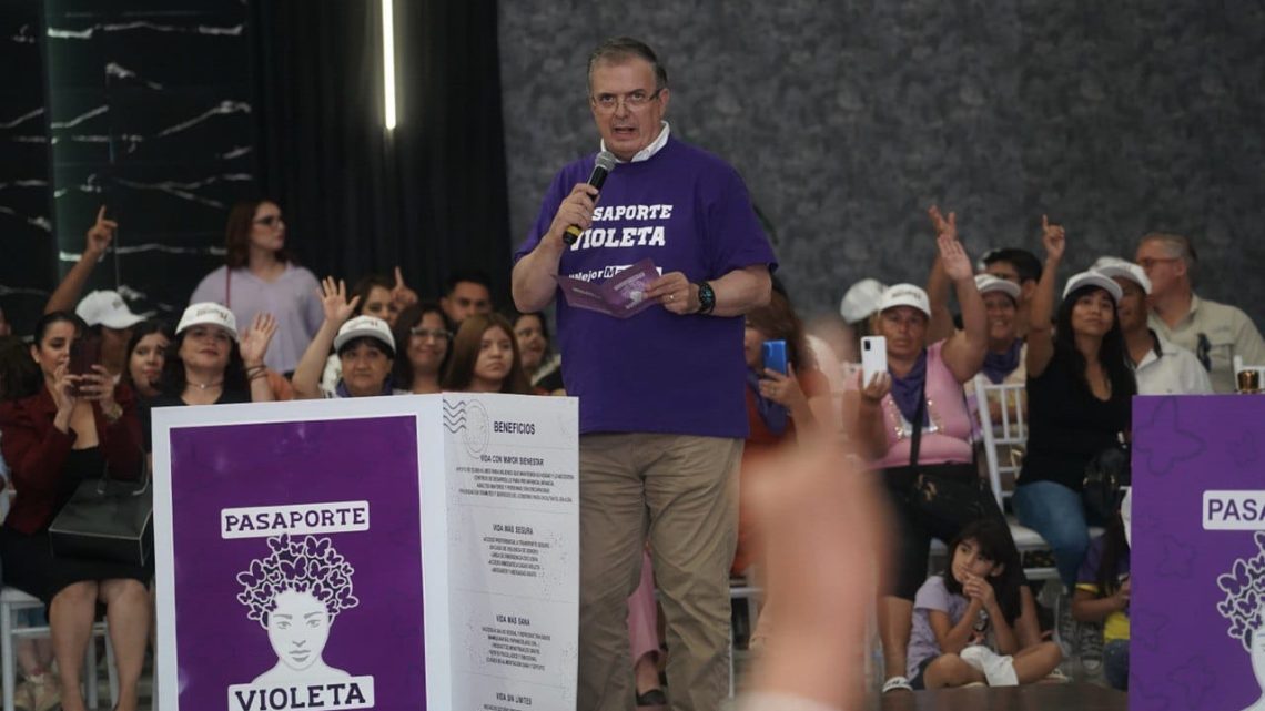Expande Marcelo Ebrard Las Casas Violetas por todo el país