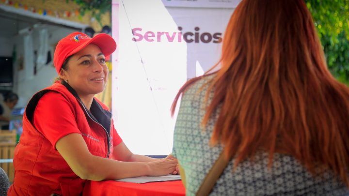Continúan caravanas de servicios a domicilio en Tlalnepantla