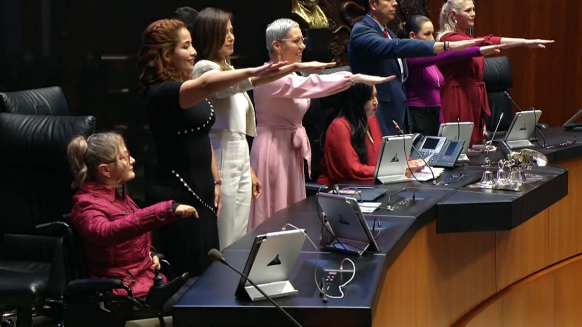 Ana Lilia Rivera es elegida como presidenta de la Mesa Directiva del Senado