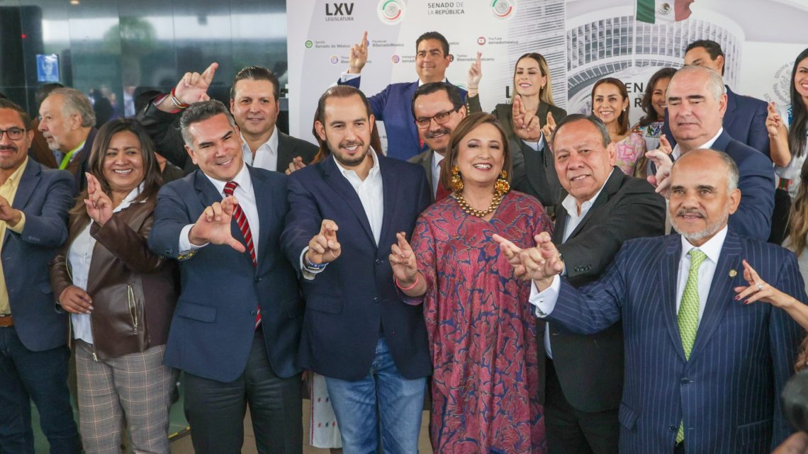 Presenta Xóchitl Gálvez iniciativa de gobiernos de coalición