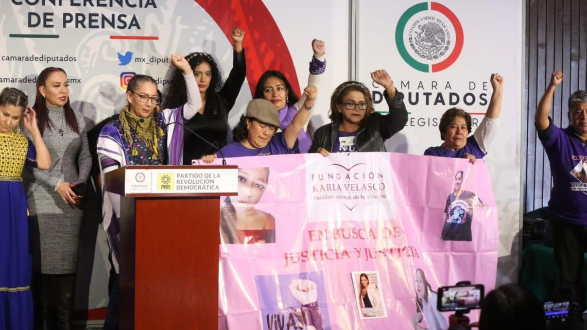 Llaman legisladores de la Coalición al Gobierno Federal a asumir el problema de feminicidios en México