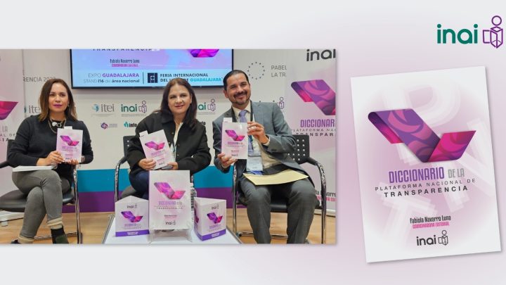 Presenta INAI diccionario de la PNT en la FIL Guadalajara