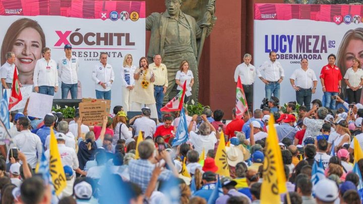 Firma Xóchitl Gálvez compromiso por el agua en Morelos
