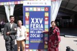 Invita Clara Brugada a disfrutar la XXV Feria Internacional del Libro en el Zócalo, que ofrece más de 400 actividades