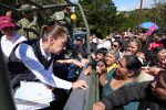 Seguimos en territorio, saldremos adelante: Claudia Sheinbaum en recorridos por zonas afectadas tras lluvias