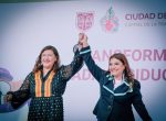 Clara Brugada y Nancy Núñez presentan nueva separación de residuos en la CDMX desde Azcapotzalco