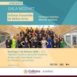 Dedica solistas ensamble de Bellas Artes su primera gala a Wolfgang A. Mozart