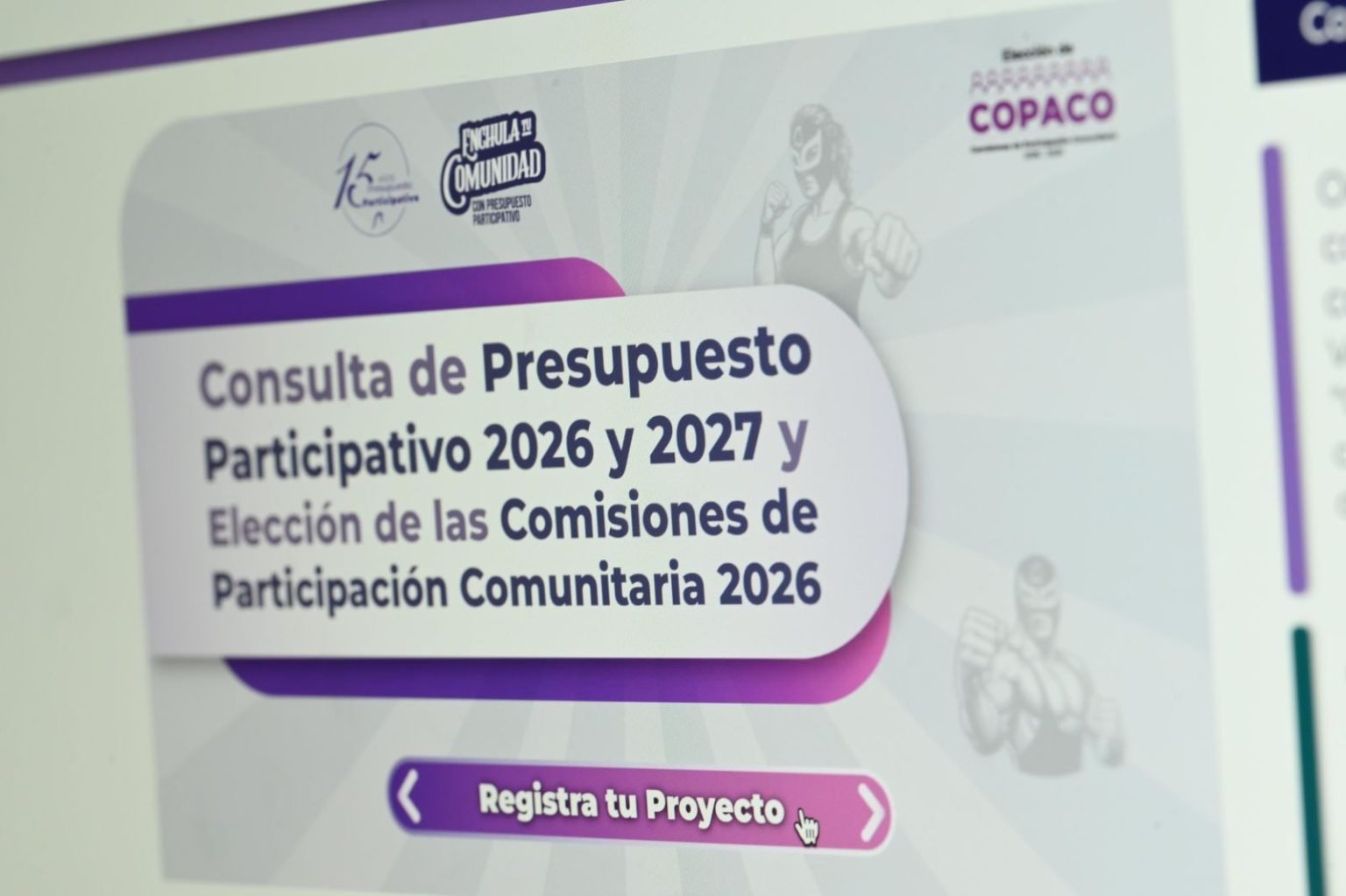 Continúa abierto el registro de proyectos para la Consulta de ...