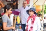 Refuerza Esthela Damián la defensa de la soberanía nacional en Petatlán, Gro.