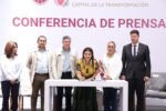 Anuncian inicio de operación del Tren Ligero “El Ajolote” y conclusión de obras de renovación en el Metro