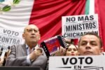 PRI vota en contra de las reformas judicial y electorales; Rubén Moreira exige suspender votación