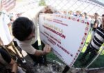 Llegan las Huellas de la Transformación a la colonia Alfredo V. Bonfil, alcalde Isaac Montoya entrega otra cancha renovada