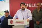 Alcalde Isaac Montoya deja las Huellas del Mundial Social con la entrega de una cancha y un parque en Las Huertas tercera sección