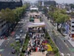 Inaugura Clara Brugada Jardín Flotante Tlallipan; la primera Utopía elevada de la CDMX