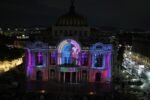 Inaugura Clara Brugada videomapping “México, Ciudad que Baila”, en el Palacio de Bellas Artes