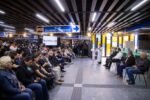 Entrega Clara Brugada renovación de estaciones de la línea 2 del Metro