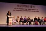 Impulsan autonomía económica de las mujeres con estrategia de Capital Semilla