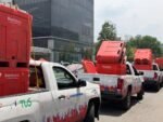 Ale Rojo de la Vega encabeza operativo para liberar banquetas en la colonia Centro