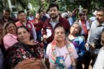 Isaac Montoya sigue con la transformación del espacio público, en Lomas Verdes entrega Casa del Adulto Mayor