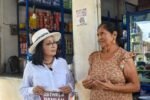 Como una guerrera de Guerrero reciben a Esthela Damián en Pie de la Cuesta