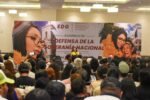 Desborda el territorio Esthela Damián en Chilpancingo con asamblea en defensa de la soberanía nacional