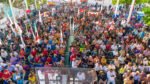 Acompañan más de 2 mil personas a Esthela Damián en asamblea en defensa de la soberanía nacional en Pie de la Cuesta