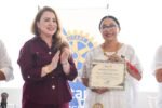 Reconoce el Club de Rotarios de Acapulco la brillante trayectoria de Esthela Damián