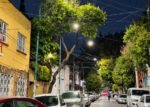 Mejoran iluminación en casi 2 kilómetros de la colonia Obrera con «Brilla Buauhtémoc»