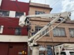 Retira Cuauhtémoc 500 metros de cableado en desuso en la Obrera