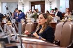 Exige Laura Álvarez frenar robos en el AICM; propone buzones de denuncia y stands de Fiscalía CDMX para reacción inmediata en terminales 1 y 2