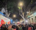 Entrega Ale Rojo de la Vega reencarpetado en Atlampa y luminarias en la Guerrero