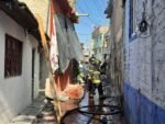 Protección Civil y Bomberos de Naucalpan controlan incendio en Capulín Soledad