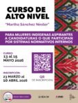 Abren inscripciones al Curso para Candidatas a Elecciones dirigido a mujeres indígenas de México y la región