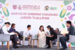 Atienden Clara Brugada y su gabinete a más de 5 mil personas en cuarta audiencia ciudadana en Jardín Flotante